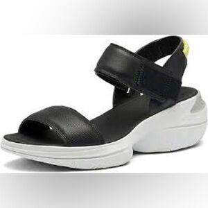 Sorel Black and White Women's Sandals